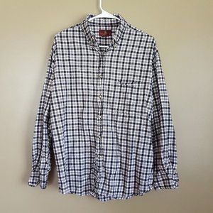 Timber Creek Men's Long Sleeve Plaid Shirt size L